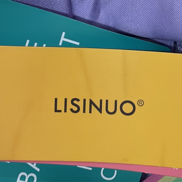 Purple Clear Backpack with Rainbow Accents heavy duty for school stadium approve - Picture 10 of 15